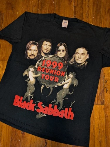 Black Sabbath Shirt Pantera Reunion Tour Size X 1990s vintage concert t-shirt, vintage, size XL, single stitch, B+ condition