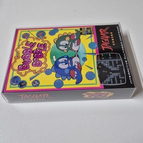 Bubble Bobble - Original Atari Jaguar Console Clear Game Protective Case