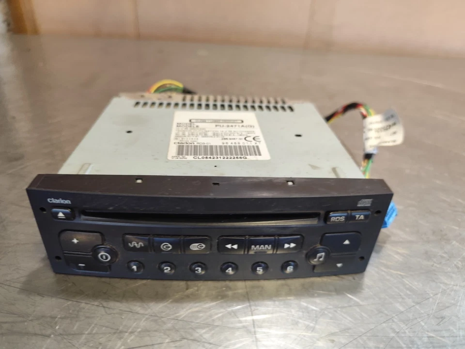 AUTORADIO PEUGEOT 307 2.0 HDI 90CV 96488011XT - Photo 2/4