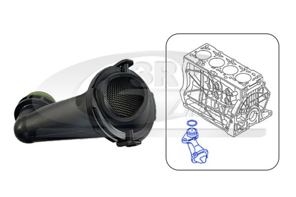 ÖLpumpensaugrohr 3Rg 84750 FüR VW Golf 7 Variant BA5 BV5 Sportsvan AM1 AN1 5C7 3-image