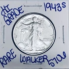 1943 S WALKING LIBERTY SILVER HALF DOLLAR AUTHENTIC U.S. MINT FREE SHIPPING 5706