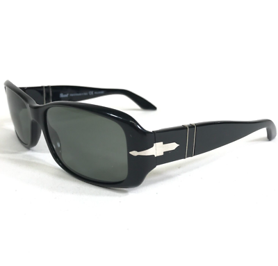 Persol Sunglasses 2861-S 95/58 Black Rectangular Frames with  display picture 2
