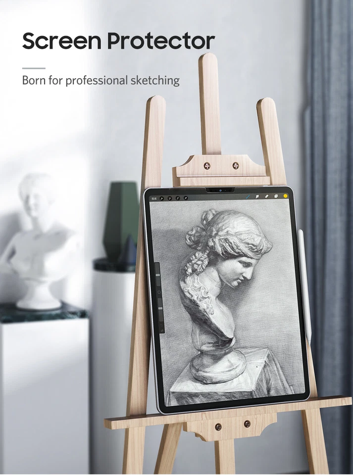 Benks iPad Pro Air 3 mini 5 4 Paper-feel Protection Film Matte PET Anti-glare - Image 4 of 4