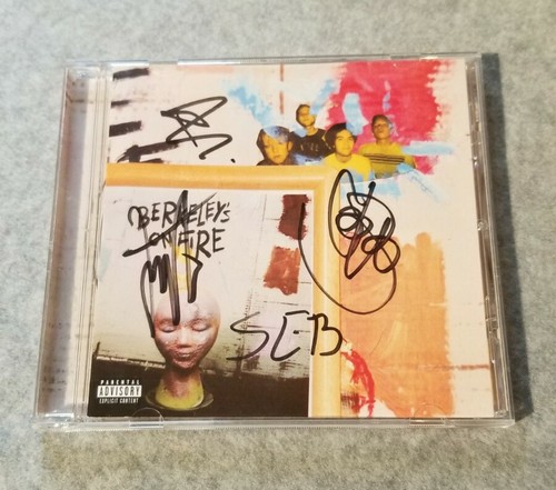 Selten! SWMRS signed Autogramm Konvolut Berkeley's on Fire CD, Flyer, Play & Sing - Bild 5 von 7