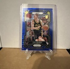 2023-24 Prizm Joey Hauser Blue Seismic Prizm #293 /99