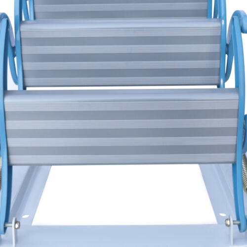 ??12 Stufen Loft Wand klappbar Pulldown Dachboden Decke Leiter Treppe 1102,3 lbs - Bild 17 von 24