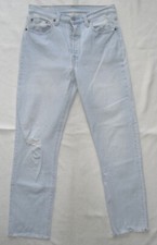 Levis Levi'S Jeans Da Donna W28 L28 Modello 501 Stato Molto Buono