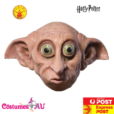 Child Harry Potter Dobby 3/4 Vinyl Mask House-Elf Book Week