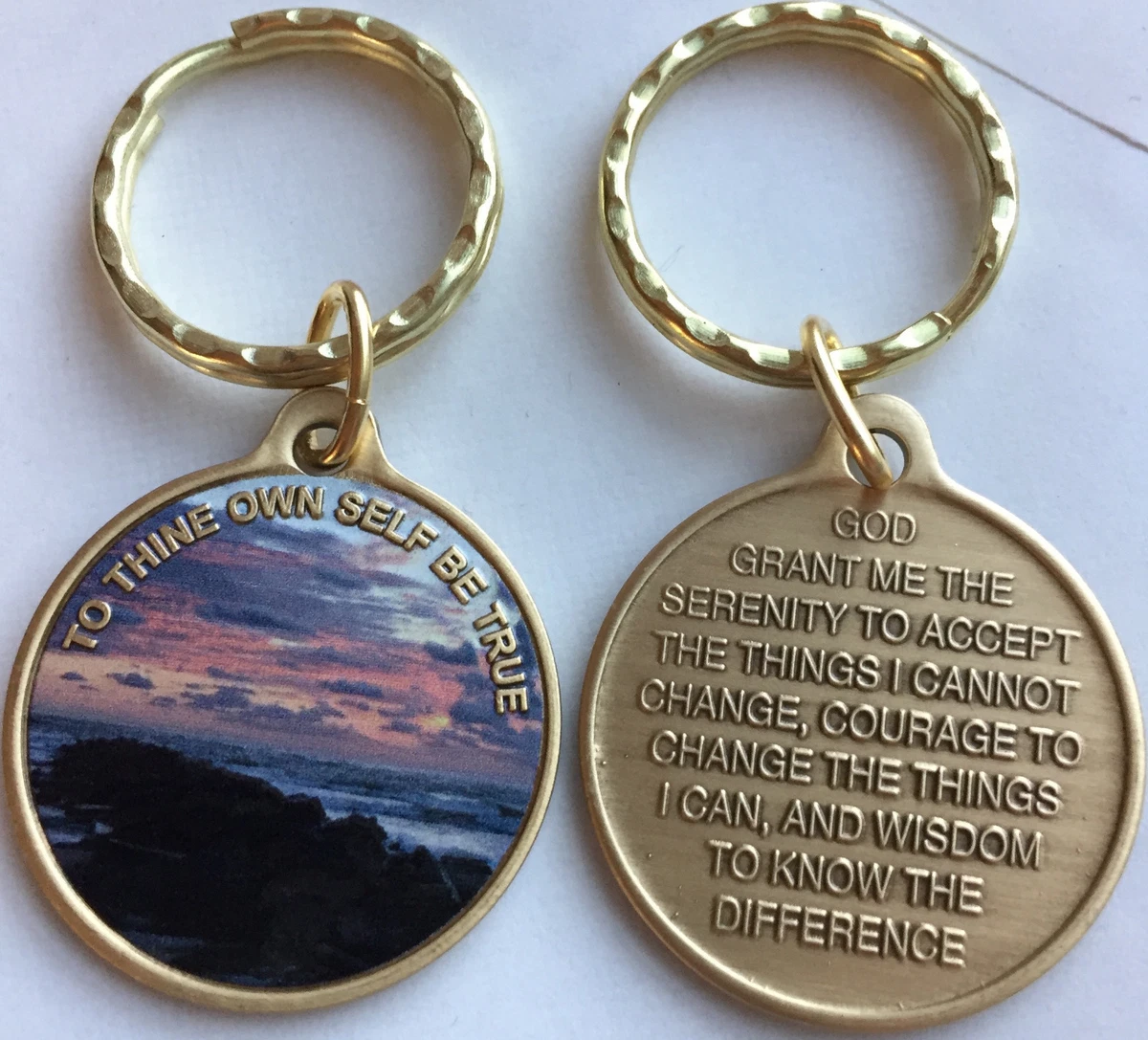 Serenity prayer keychain store
