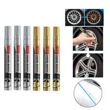 3pc DIY Auto Paint Repair Pen Car Scratch Remover Touch Up Chrome Marker Parts.