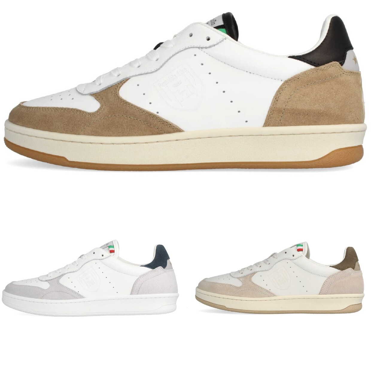 PANTOFOLA D’ORO Sneaker uomo Pantofola d'Oro Lioni Uomo Low scarpe da ginnastica scarpe sportive pelle 