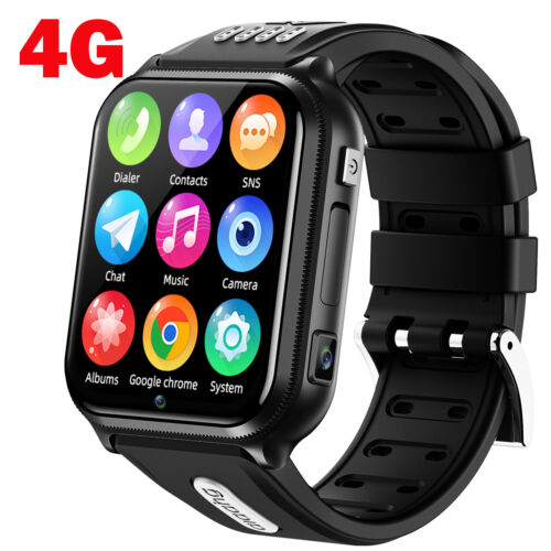 4G Kids Smart Watch WiFi Bluetooth Smartwatch Waterproof Child SOS Wrist Watch - Picture 1 of 15