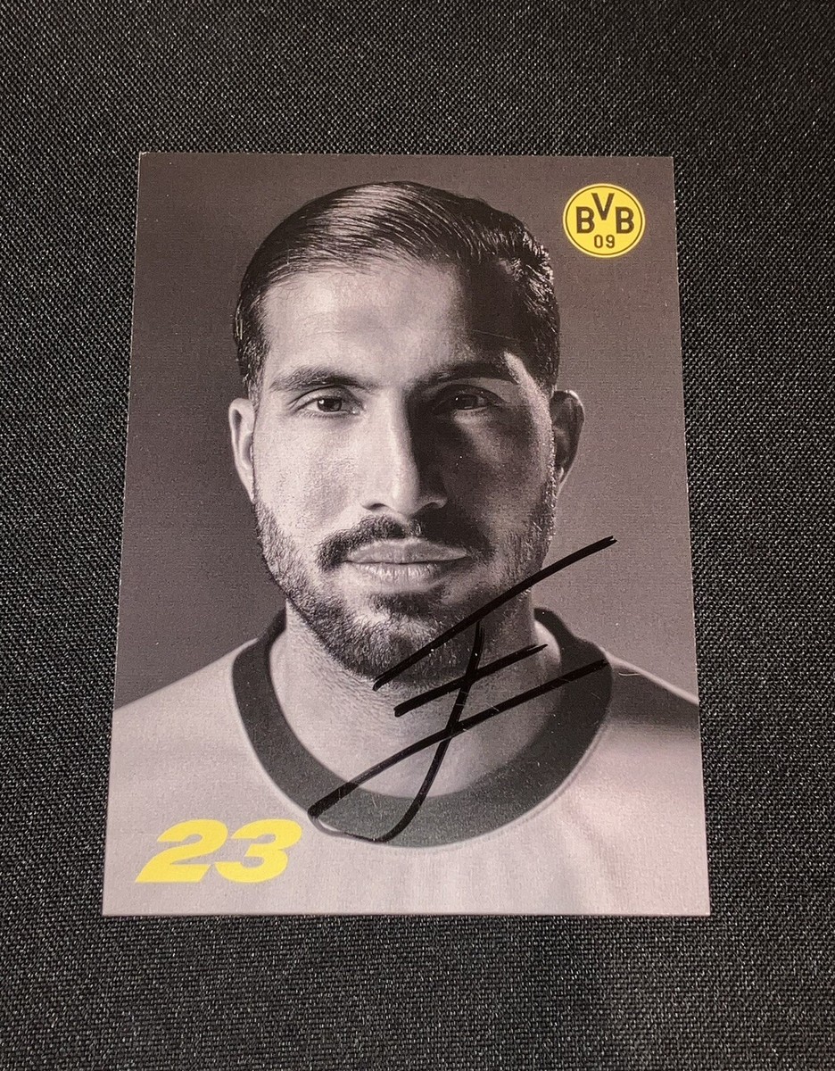 Photo Dédicacée D'Emre Can, Format 10x15 Cm, Autographe Original Allemand