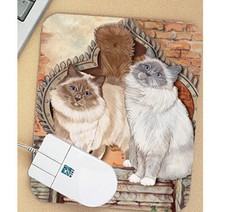 Birman Cat Mouse Pad