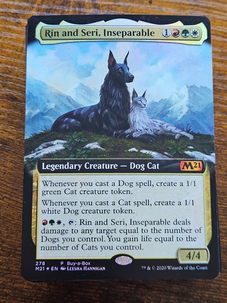 Custom Commander Deck ~ Cats & Dogs~ Rin and Seri Custom Commander Deck ~ Cats & Dogs~ Rin and Seri