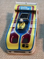 AURORA Original AFX HO SLOT CAR PORCHE CAN AM BODY MULTI-COLOR - NEW OLD STOCK
