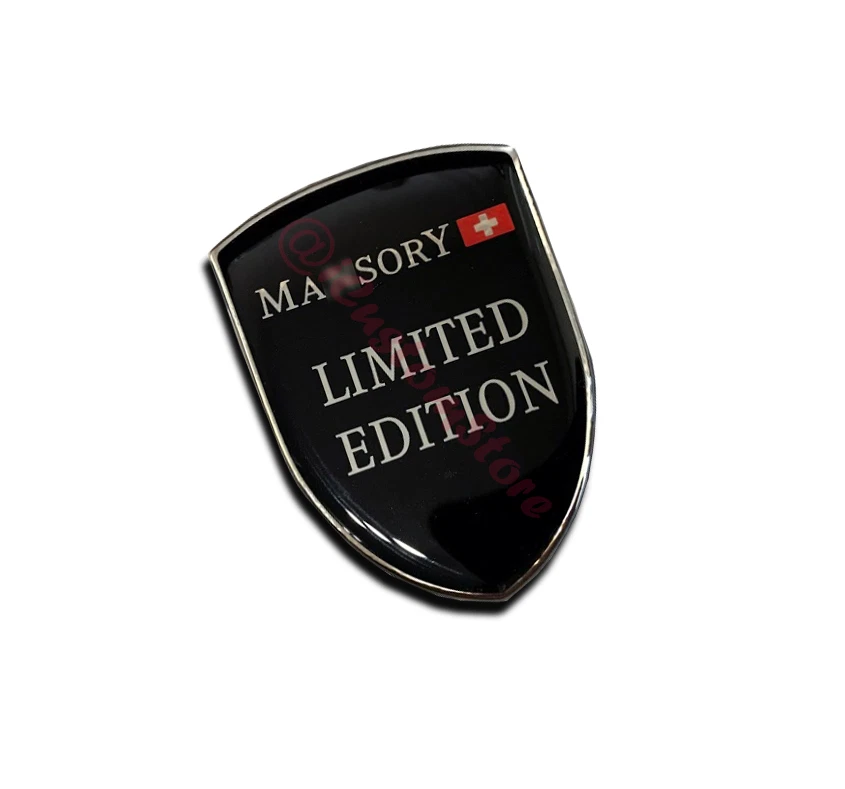 Mansory Limited Edition-Stil Logo-Abzeichen-Emblem Alle Mercedes Smart Fahrzeuge - Image 3 of 4