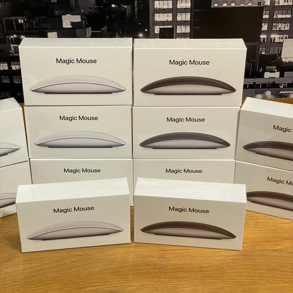 Apple Magic Mouse White Black MultiTouch Surface Latest Model Original - Image 2 of 4