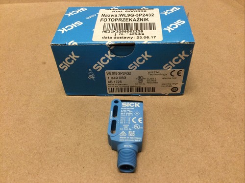 1PCS NEW, SICK WL9G-3P2432 PHOTOELECTRIC RETRO-REFLECTIVE SENSOR AB1725, - Picture 2 of 6