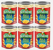 6 CANS Chef Boyardee Mac and Cheese Macaroni 15oz Canned Pasta Sauce Microwave