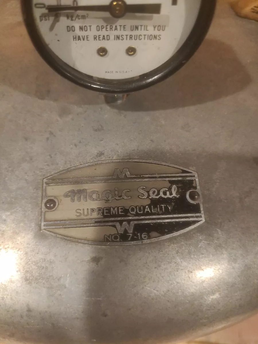 Magic seal pressure cooker manual sale