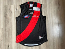Essendon Bombers AFL Australian Rules Football Shirt ISC Jersey Size L