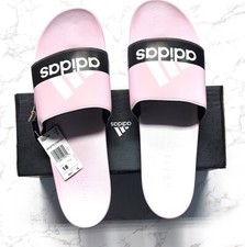 Adidas Adilette Comfort Pink WhitevOriginal Adult Slide Sandal Men Size 18