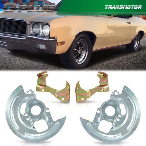 GM Disc Brake Caliper Brackets + Backing Plates Dust Shields A Body For
