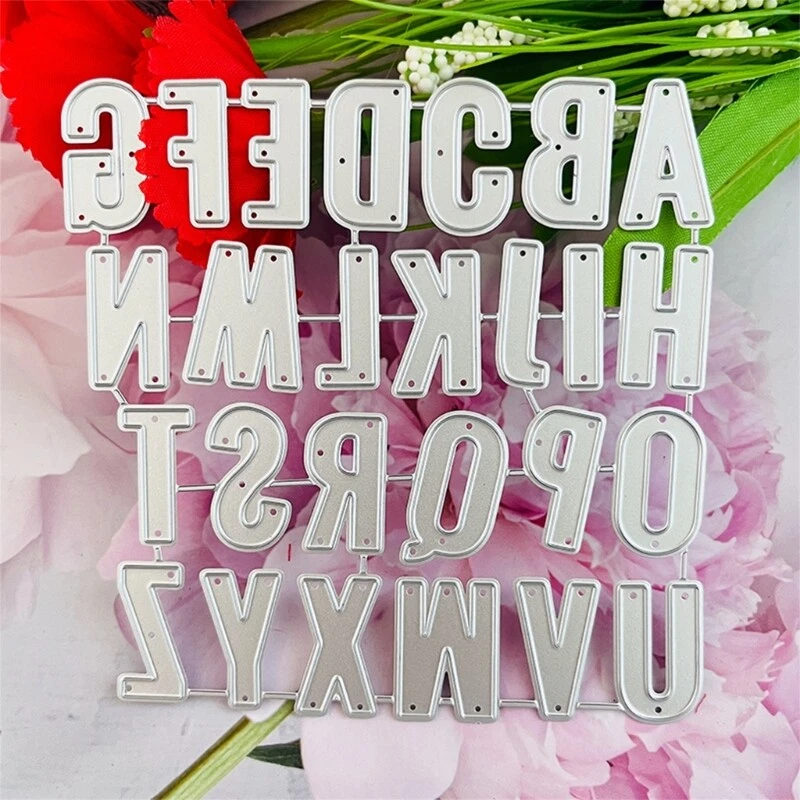 Letter Number Metal Cutting Dies Stencils for DIY Scrapbooking Decorative Emboss - Image 4 of 4