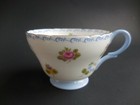 SHELLEY ROSE PANSY FORGET ME NOT CUP #13518 HENLEY SHAPE EXCELLENT CONDITION — photo 1