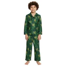 CHK Teenage Mutant Ninja Turtles TMNT 2-piece Notch Collar Pajama Size 4T