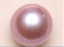 Huge 12mm natural south sea genuine gold pink purple round loose pearl undrilled