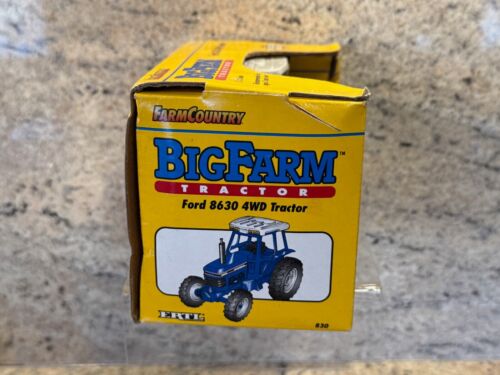 Vintage 1994 Ertl Die Cast Metal Farm Tractor - Ford 8630 4WD Tractor #830 1/32 - Picture 4 of 6