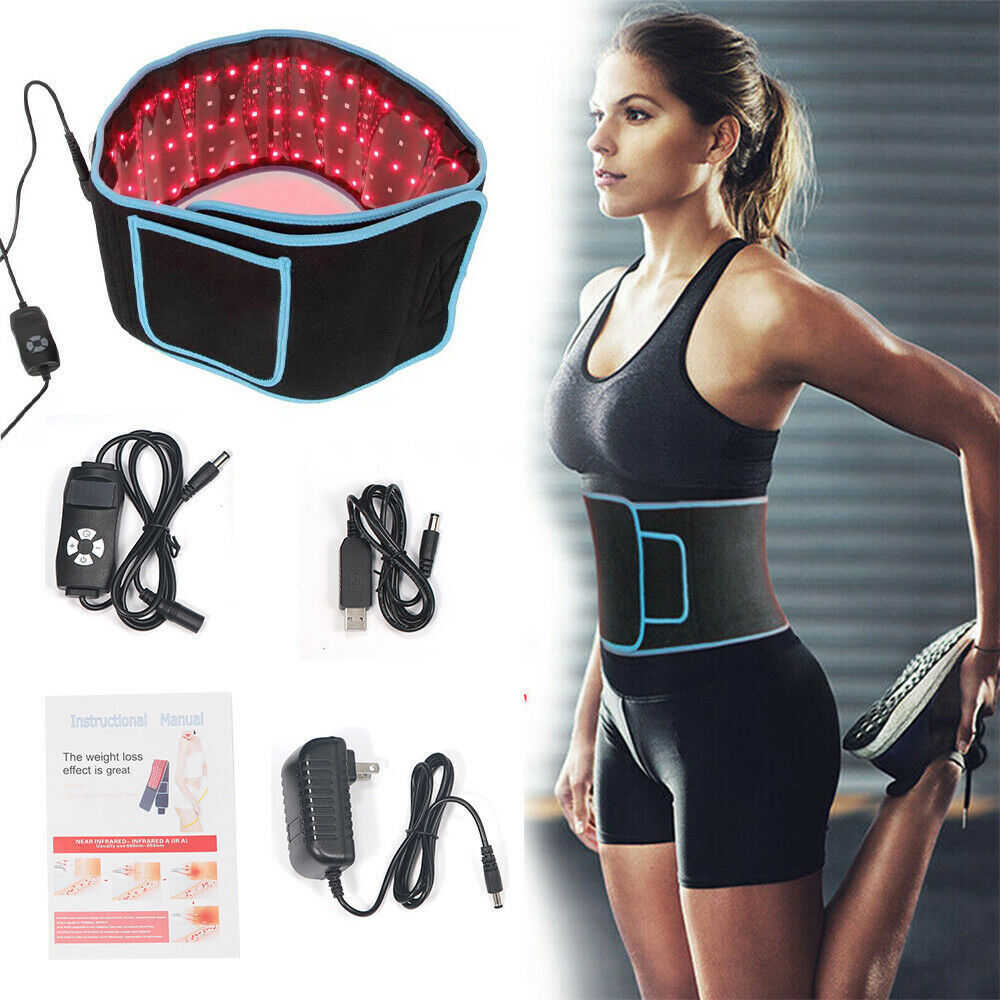 Laser Lipo LED Red Light Therapy Belt Pain Relief Near Infrared Weight Loss  Fast | eBay