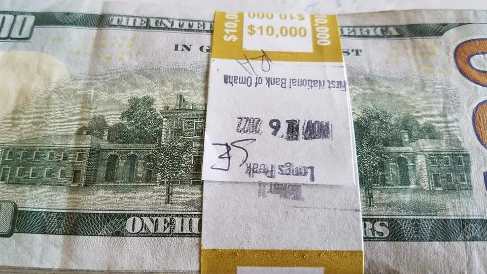 Lot 20x One Hundred ($2000) Dollar Bills Real U.S. Money from Pack. Normal Cash - Image 4 of 4