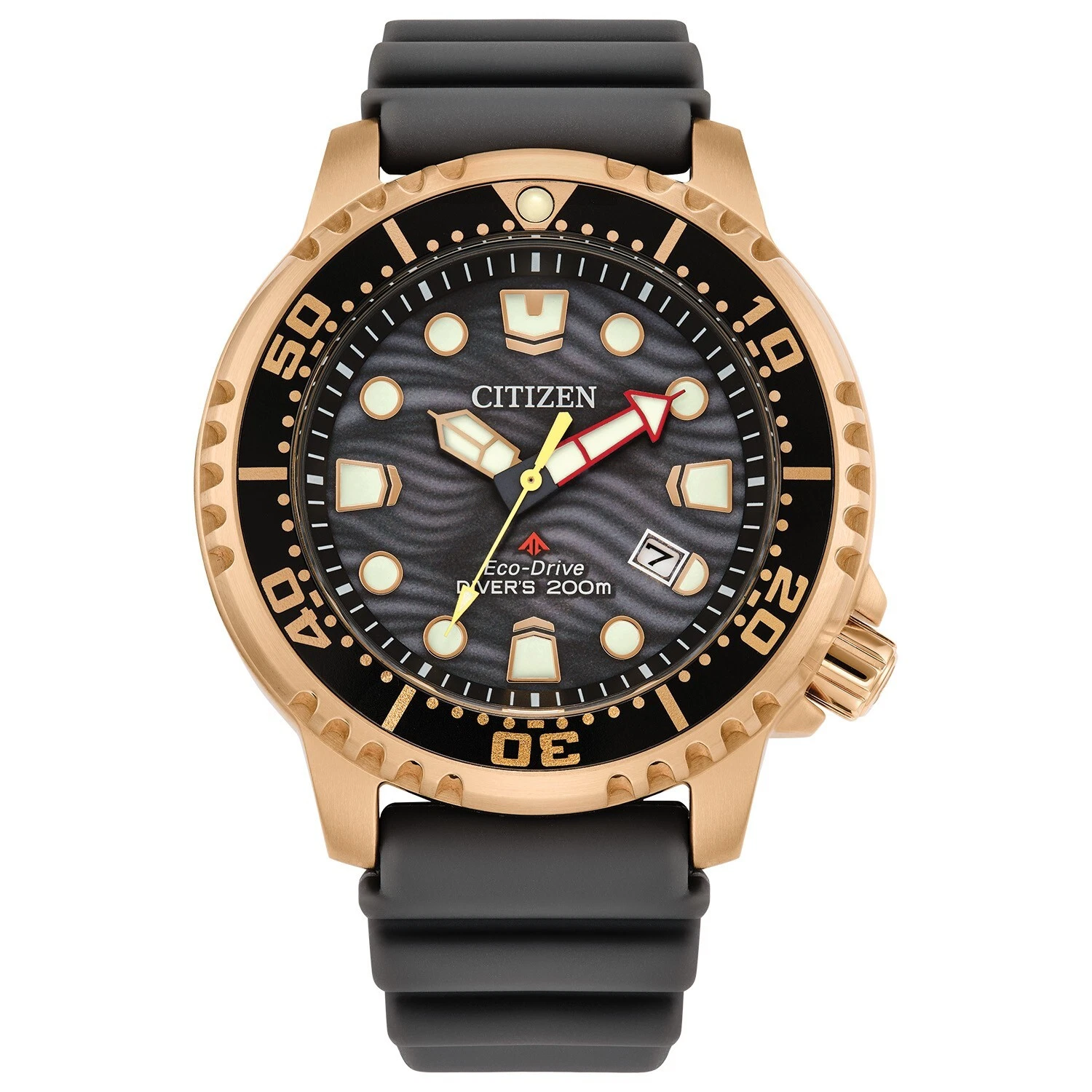 Citizen Eco-Drive Promaster Men's Gray Calendar Diver Watch 44MM BN0163-00H