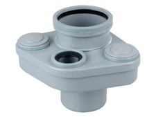 Osma PVC-U OsmaLink Soil Manifold GREY 110 wavin 4S595