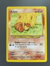 Pokémon TCG Vulpix Neo Destiny 91/105 Regular Unlimited Common