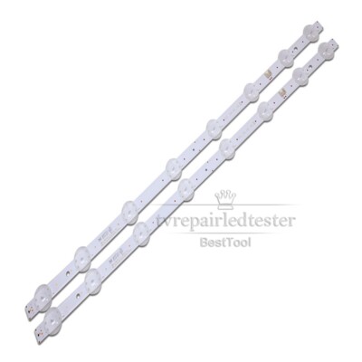 2 PCS LED Strips for 32LJ510U 32LJ510B HC320DXN-ABSL1-A142 SSC_32LJ61_HD S 8LED