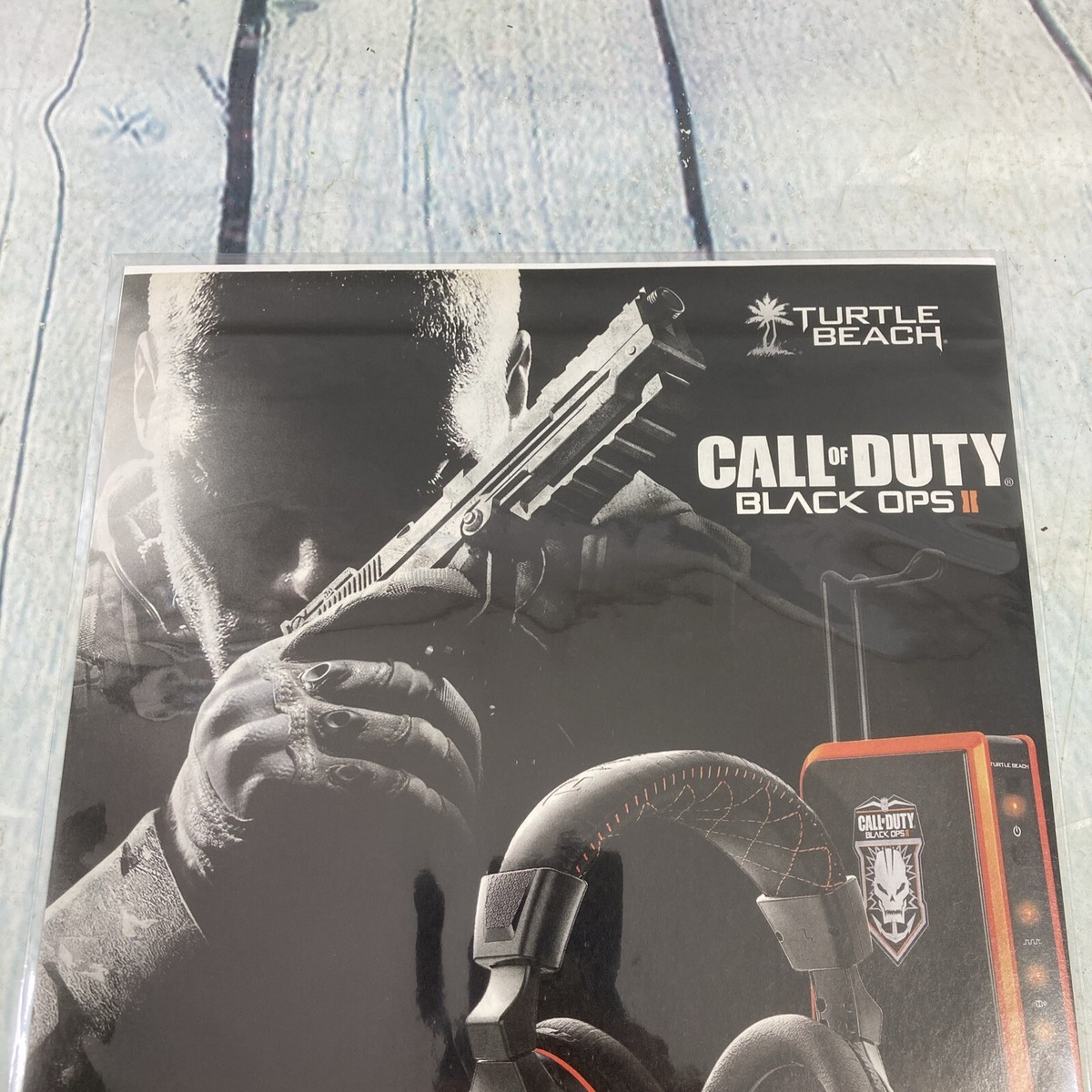 2012 Call of Duty Black Ops Ear Force Tango Print Ad/Poster Art