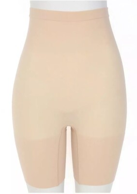 Spanx S1001 Higher Power Shorts High-Rise Waist Shapewear Soft Nude Size XL