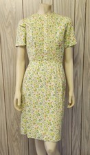 SALE vintage 1960s dress S cotton floral Country Miss