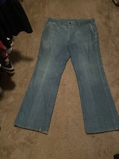 Vintage 1970s Levi Orange Tab Flared Jeans