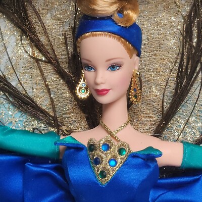 Barbie Birds of Beauty PEACOCK Barbie 19365 Vintage 1998 Mattel