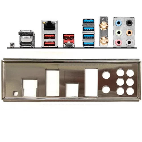 For MSI PRO B650-P WIFI Motherboard Backplate IO Shield I/O Shield OEM