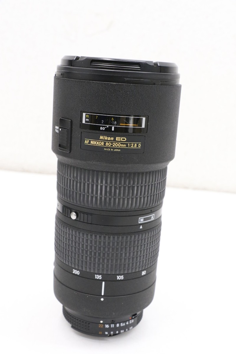 Nikon ED AF Nikkor 80-200mm 1:2.8 D Zoom DSLR Camera Lens | eBay Nikon ED AF Nikkor 80-200mm 1:2.8 D Zoom DSLR Camera Lens | eBay
