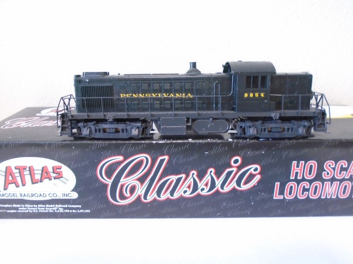 Atlas Ho Alco RS-1 locomotive, PRR 8854, custom paint | eBay Atlas Ho Alco RS-1 locomotive, PRR 8854, custom paint | eBay