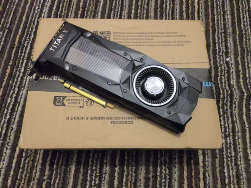 Nvidia Titan X Pascal Graphics Card 12GB GDDR5X
