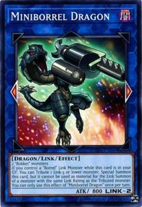 Miniborrel Dragon - CYHO-EN040 - Common - Unlimited Edition x3 - Near Mint