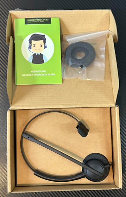 Addasound Crystal SR2731 Single Ear Noise Cancelling USB Office Phone Headset